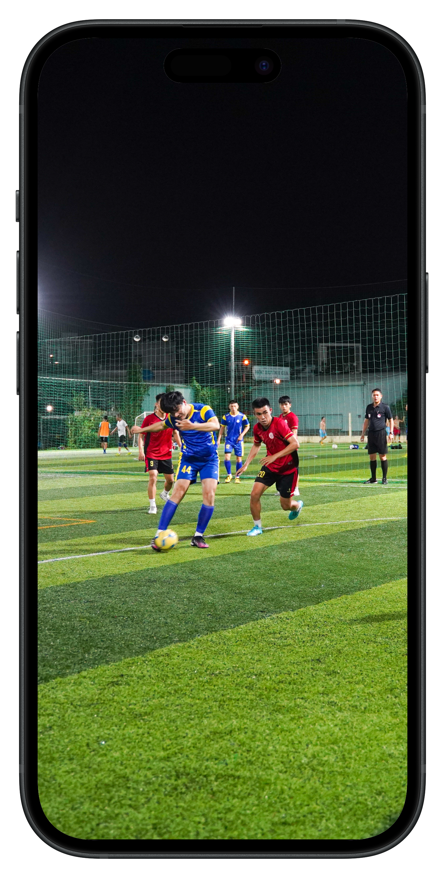 Football highlight fullscreen